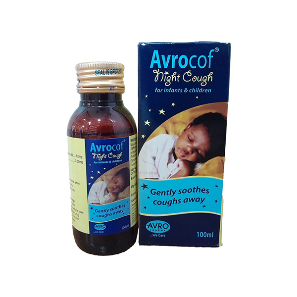 Avrocof Night Cough Syrup for Infants and Children