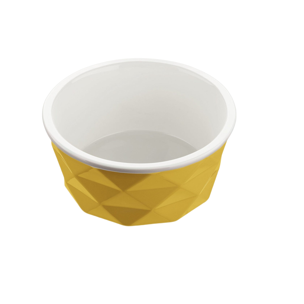 Hunter Design Ceramic Dog Bowl – Yellow